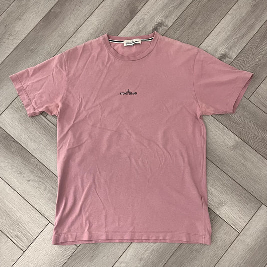 Stone Island T-shirt Pink - Large